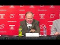 Postgame Media Conference vs Northern Illinois || Wisconsin Basketball || Nov. 7, 2025
