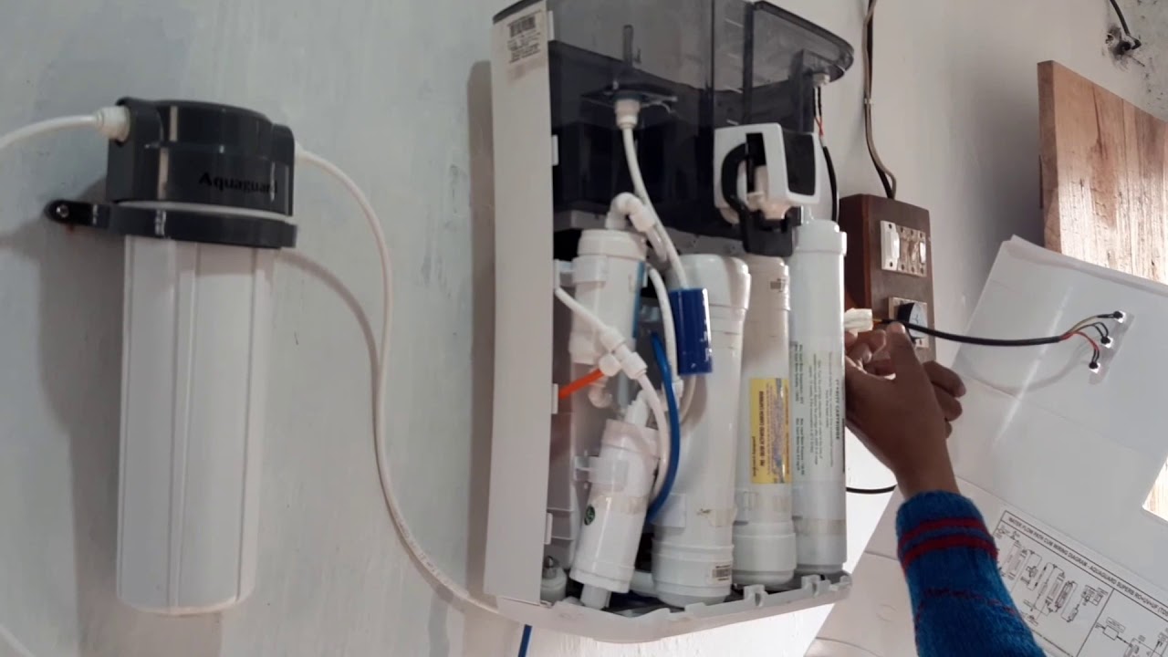 Red light Blink In Aquaguard SUPERB RO+UV+UF+tds Adjuster YouTube