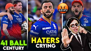 KOHLI REPLIED TO TROLLERS 🥵 | RCB vs GT - Will Jacks Century