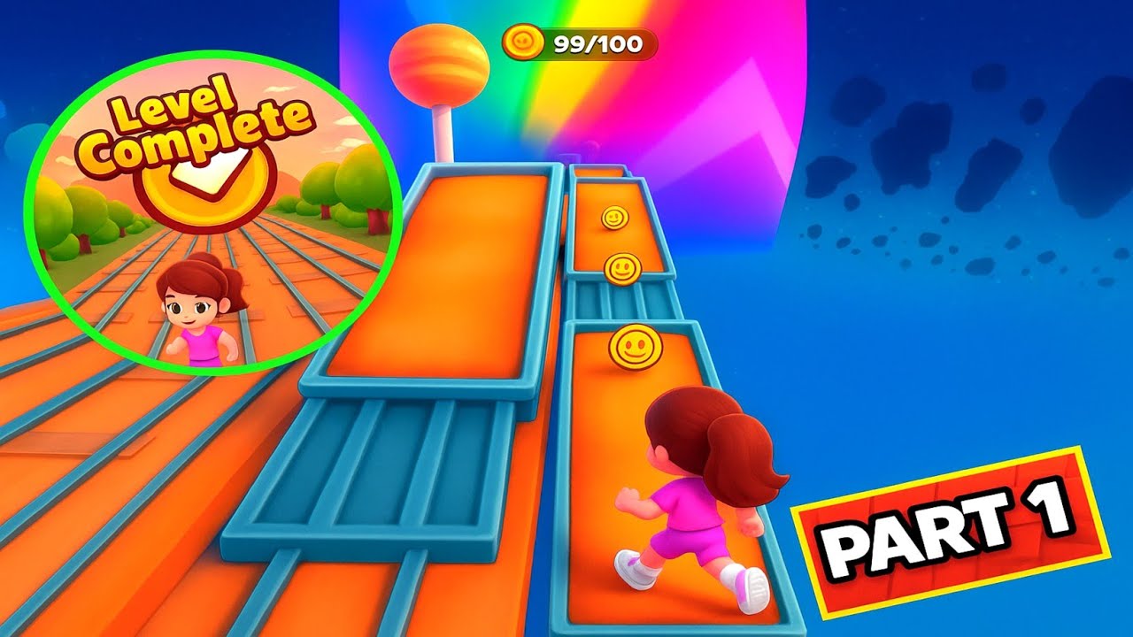 Kooply Run: Subway Craft - Gameplay Walkthrough Part 1 - Kooply Subway Run FauzFuryPlayz