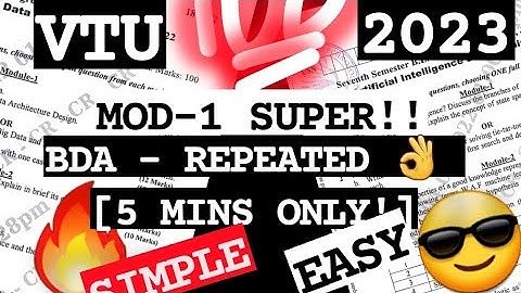 SCALABILITY & MPPP EASY 12 MARK QN 👌 Best Video💯SUPER TRICKS 2023 EXAM🤩🎯🔥🔥🔥 7SEM CSE ISE #vtu #2023