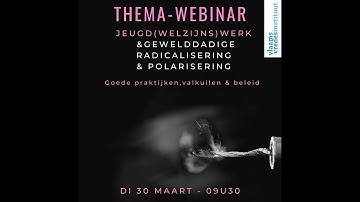 Integrale weergave van het VVI-webinar rond jeugd(welzijns)werk & de preventie van radicalisering.
