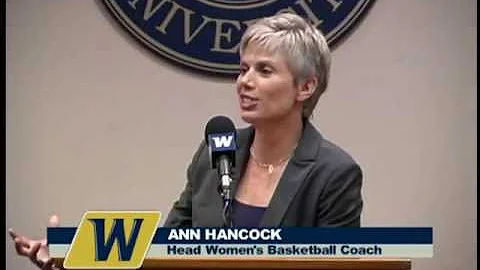 Wingate Women's Basketball - Ann Hancock Press Con...