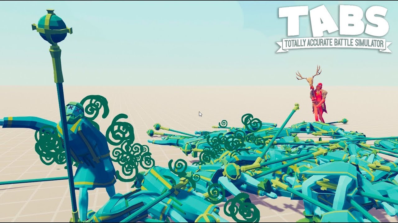 Witch Doctor VS All Units Totally Accurate Battle Simulator (TABS