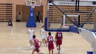 Kanto: round 1 driving baseline getting double teamed and scoring