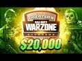 🔴 $20,000 WARZONE TOURNAMENT (Vikkstars Showdown Week 4)
