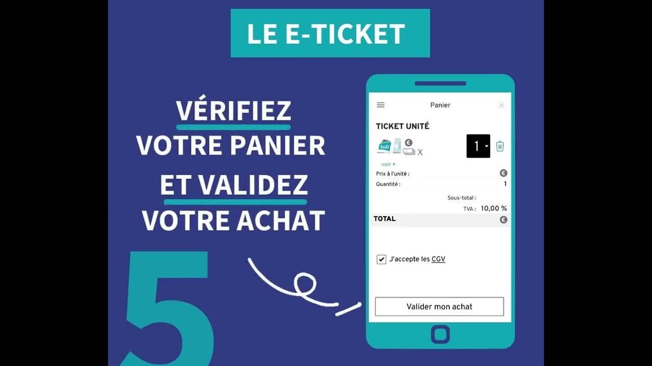 TUTO comment acheter son eticket ? YouTube