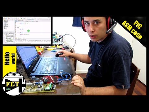 Assembly tutorial [1/2] - PIC16F628 Hello World