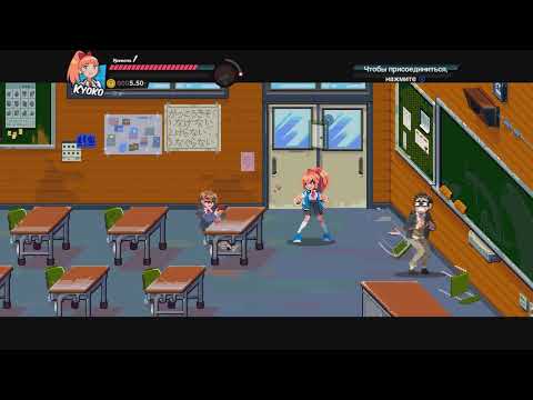 River City Girls PC | Геймплей & Прохождение | Часть 1 | Енот Енотович