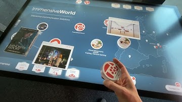 PCAP Object Recognition Technology - Immensive/Interactive Scape