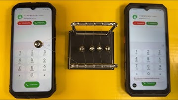 NEWTON BALLS INCOMING CALL DOOGEE V30 PRO TO ULEFON POWER ARMOR 18T AT THE SAME TIME