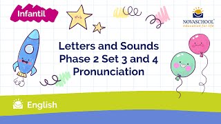 Letters and Sounds Phase 2 Set 3 and 4 Pronunciation Wealth