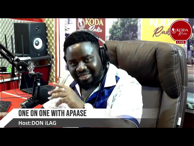 Apaase one on one with Don Ilag on KODA Radio class=