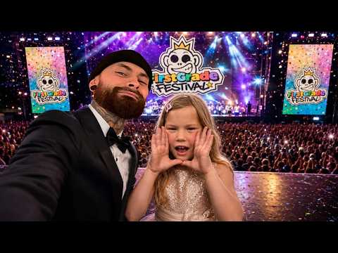 Madeleine Og Jeg Til FirstGrade Festival