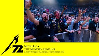 Metallica: The Memory Remains (San Francisco, CA - October 15, 2025)