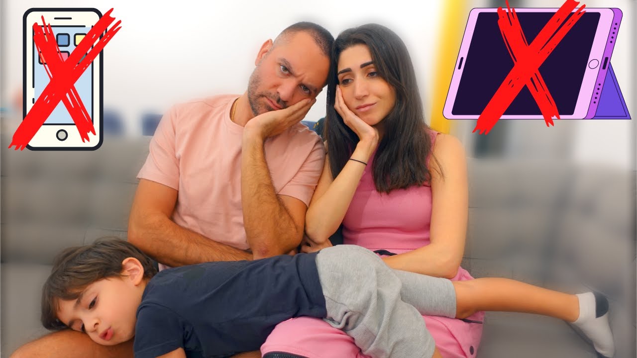 تحدي يوم كامل بدون الكترونيات 📱💻 (سام صار يبكي!🥺)