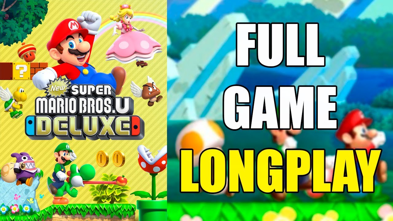 PS4 Linux] New Super Mario Bros U - 2 Player with Lochlan - Wed 6th May  2020 