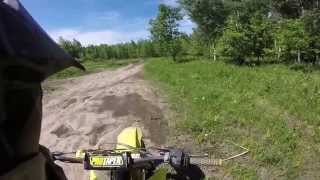 Suzuki RM250 First ride after Rebuild