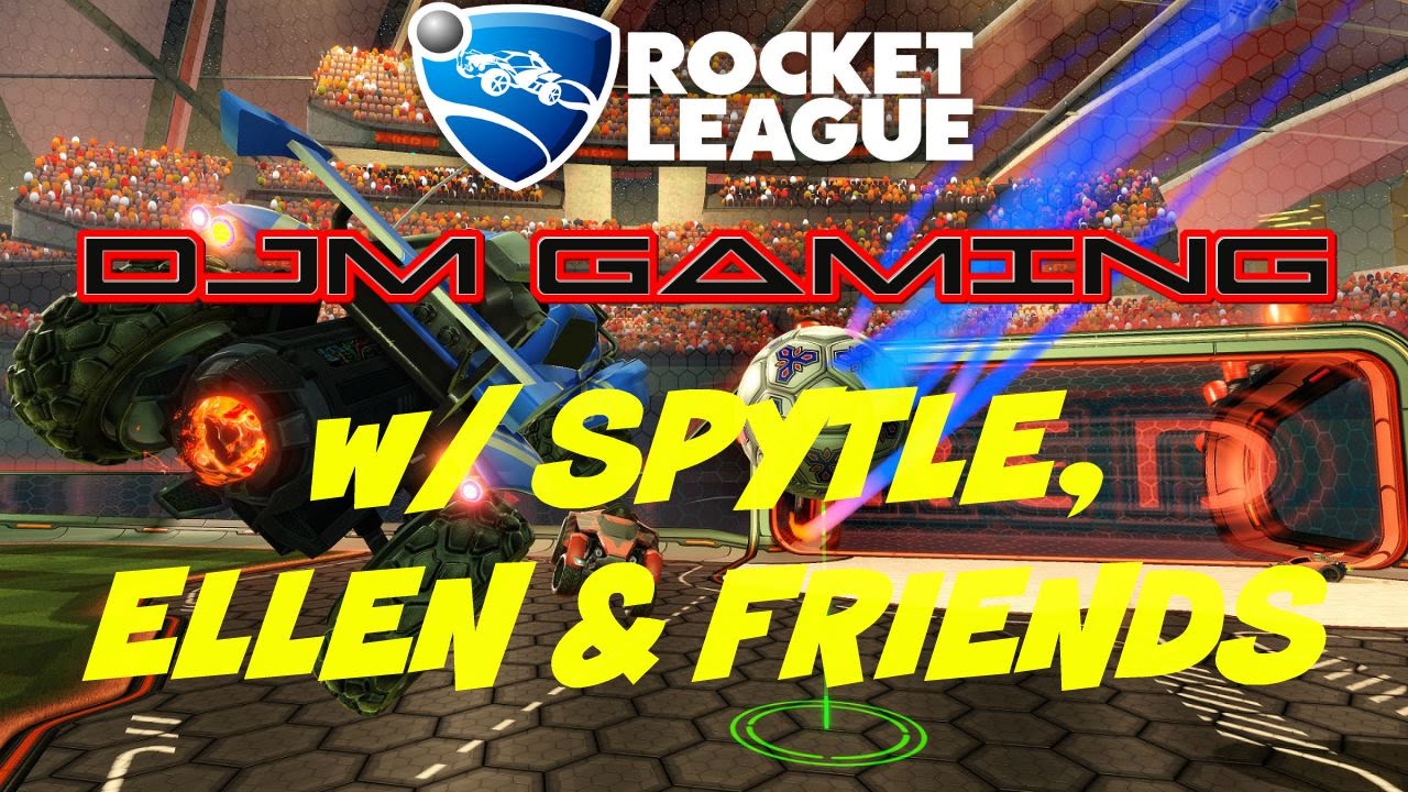 Rocket League w/ Spytle, Ellen & Friends