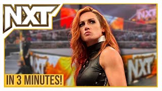 BECKY LYNCH HEADING TO NXT WWE NXT HEATWAVE Results