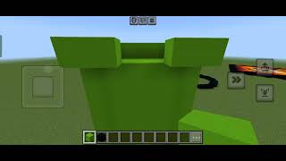 Mini Creeper Statue In Minecraft Tutorial VLOG 2