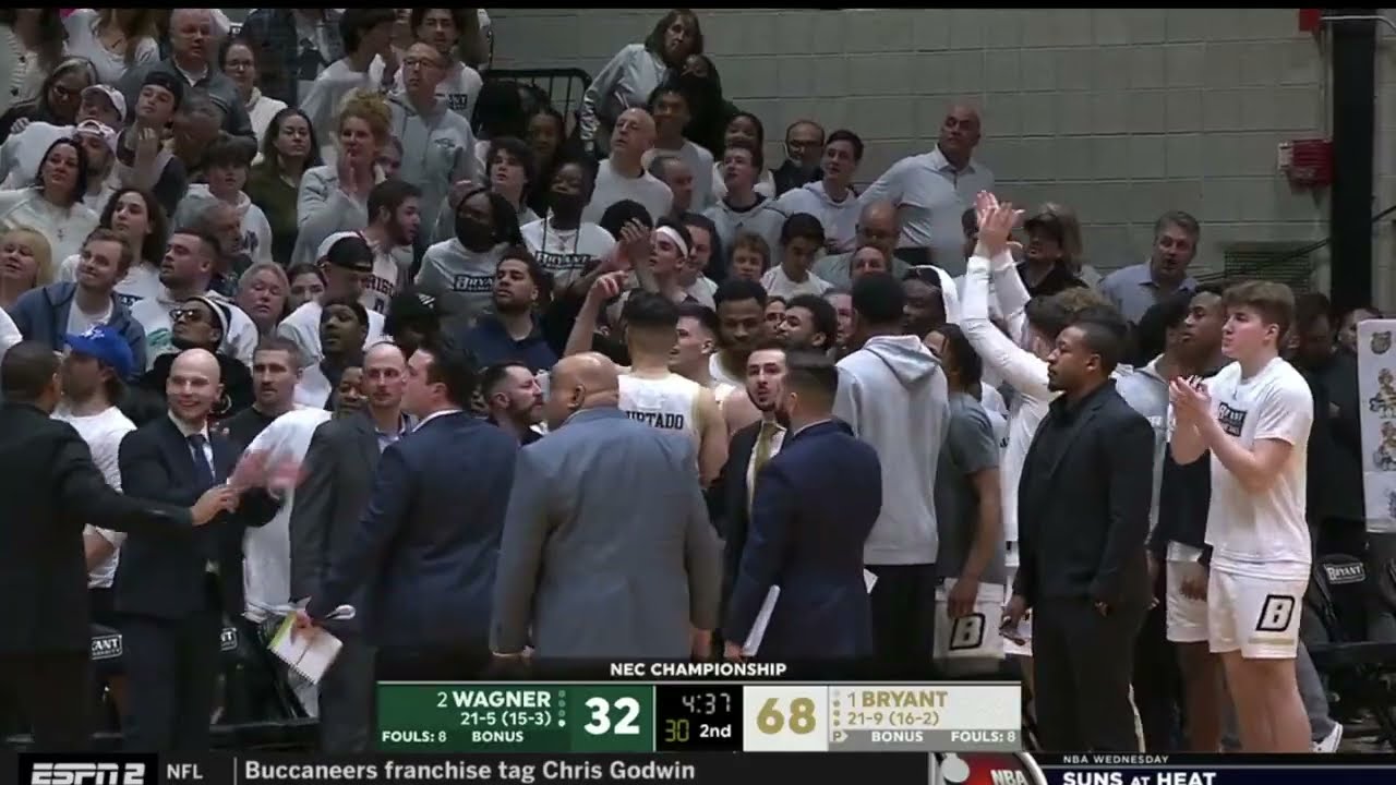 Massive Brawl Breaks Out During Wagner/Bryant Game