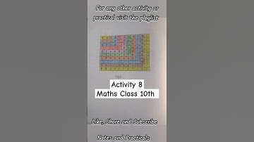 Class 10 Maths Lab Activity 8 Solution// Maths Lab Practical Class 10// #mathsactivity  #maths