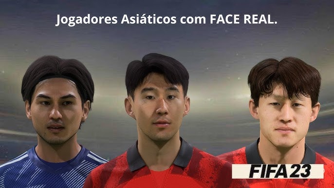 MELHORES PROMESSAS com FACE REAL do FIFA 23! 