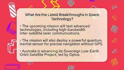 What Are the Latest Breakthroughs in Space Technology? | Space Tech Insider News