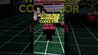 All New Codes in Devil Hunter Roblox (Update)