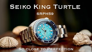 Near Perfection Seiko King Turtle SRPH59 Review and History