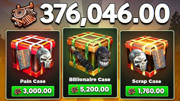 ONCE IN A LIFETIME RUST CASE OPENING! $376,046 SESSION!