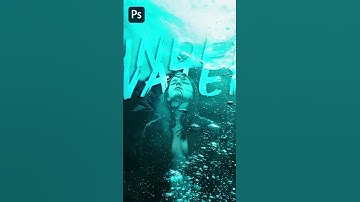 How to Create an Underwater #Effect in #Photoshop | Photoshop Shorts Video Tutorial |
