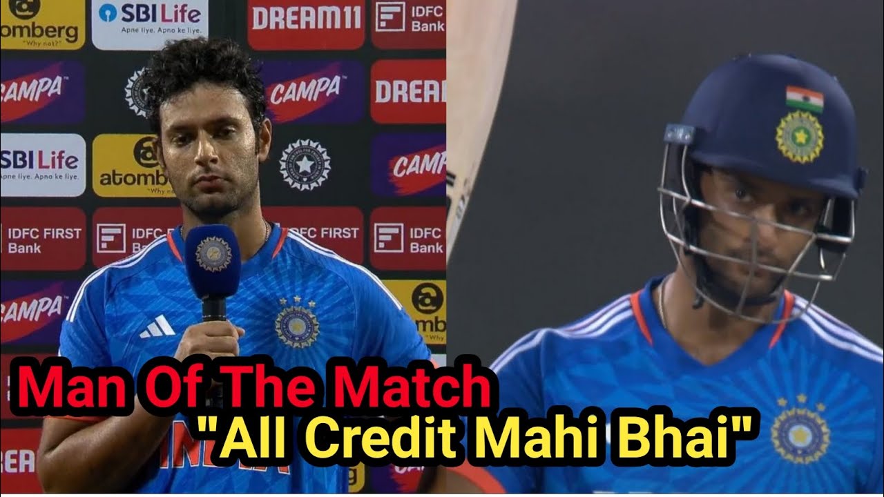All Credit Mahi Bhai..Shivam Dube.. - YouTube