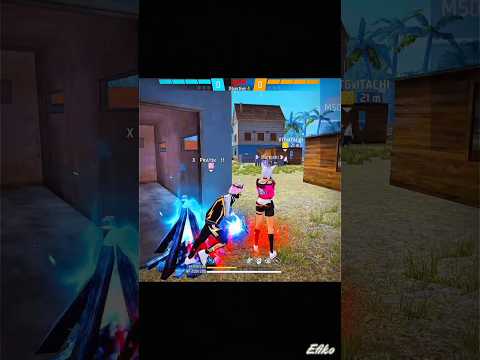 trying to clutch 1 vs 4 🍃💞 #freefire #shorts