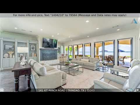 141 Xit Ranch Road, Trinidad, TX home video tour