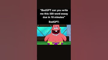 BadGPT writing my essay in 10 minutes 💀📚  #chatgpt #badgpt #ai #memes #techhumor #funnyai