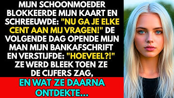 Mijn schoonmoeder blokkeerde mijn pas: "Vraag om elke cent" — de volgende dag zag ze mijn afschrift.