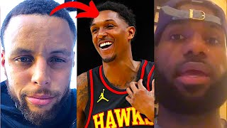 NBA PLAYERS REACT TO LOU WILLIAMS RETIRING FROM NBA | LOU WILLIAMS REACTION