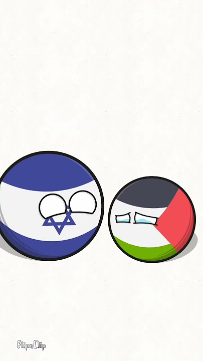 Israel hits Palestine #countryballs #animation #humor