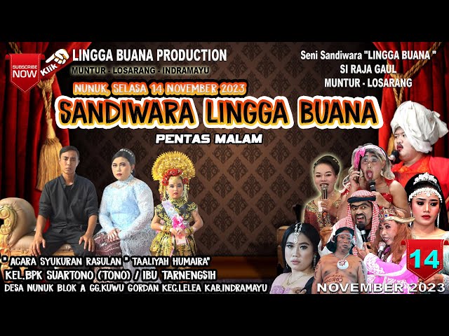 LIVE SANDIWARA LINGGA BUANA Nunuk, Selasa 14 November 2023  Malam 2 class=