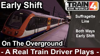 Train Sim World 4 A Real Train Driver Plays the Suffragette Line Return Journey, London Overground!