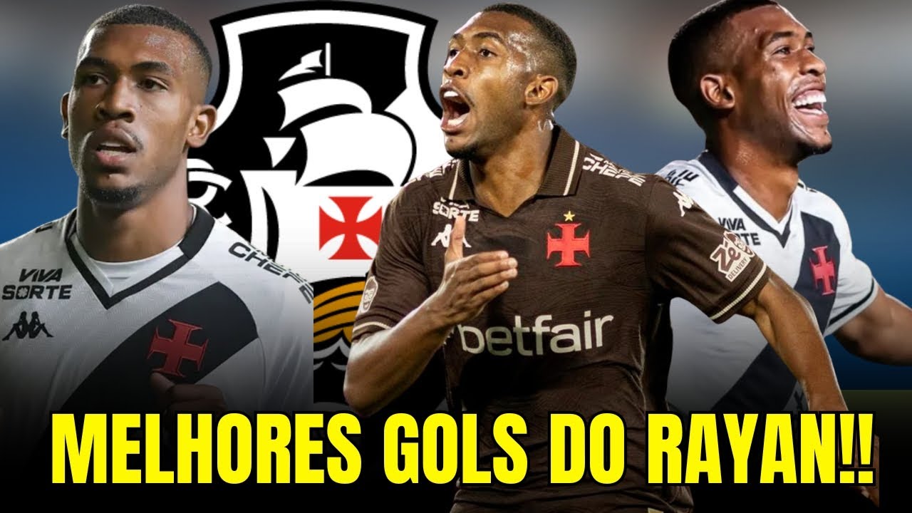 RAYAN É O FUTURO! Veja os golaços da promessa vascaína!