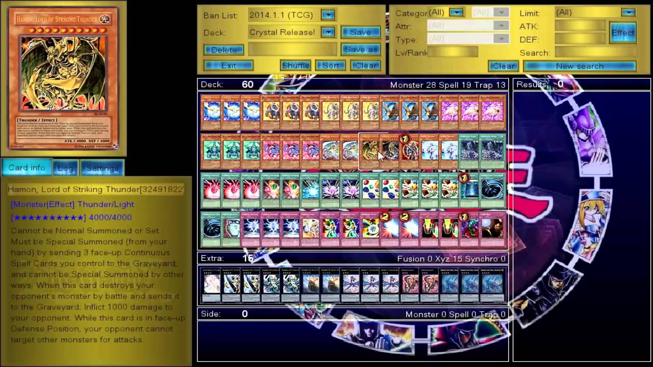 yugioh crystal beast deck list Overview YuGiOh GX Crystal Beast Deck
