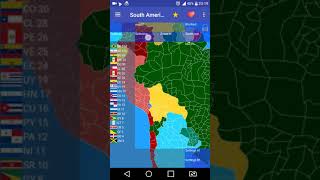Map of South America screenshot 1