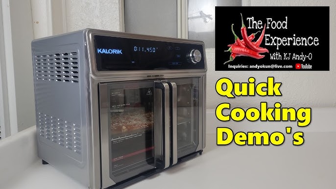 Kalorik 26-Quart Digital MAXX Air Fryer Oven Review: Versatile but