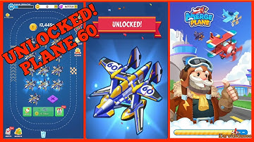 Merge Plane - Click & Idle Tycoon - New Update! - Unlocked! Plane No. 60