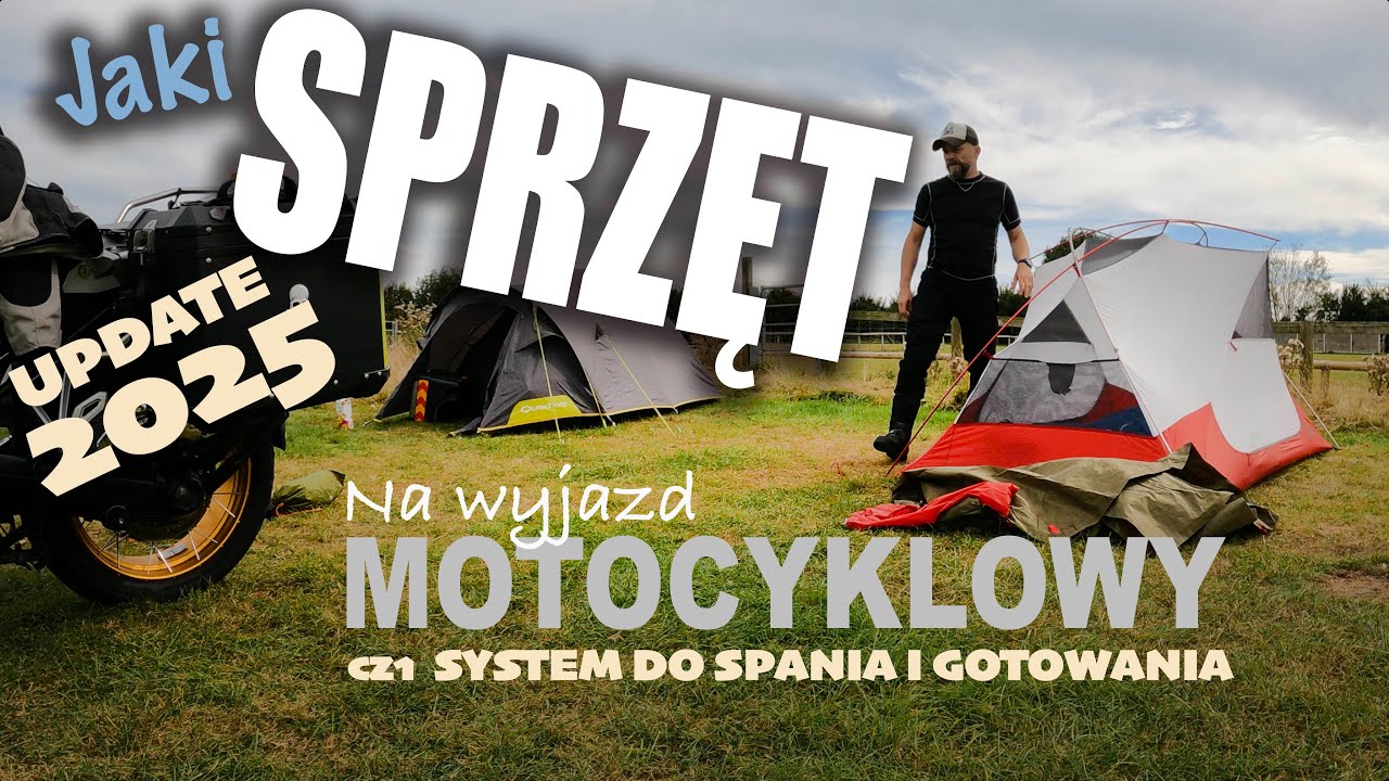 co zabrać na wyjazd motocyklowy cz1  system do spania  