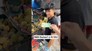 RM5 Durian? @ PJ SS2