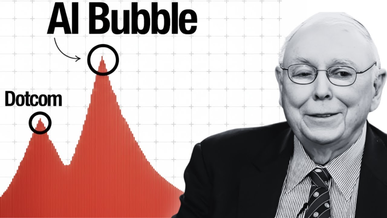 AI BUBBLE Could Eclipse the DOT-COM Era! — Charlie Munger WARNS !